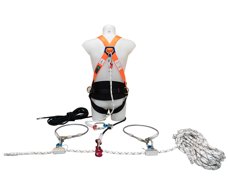 The Edgepro 20m Lifeline is a temporary horizontal lifeline